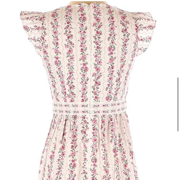 Vintage Gal Meets Glam Rose Trellis Maxi - Picture 3 of 7